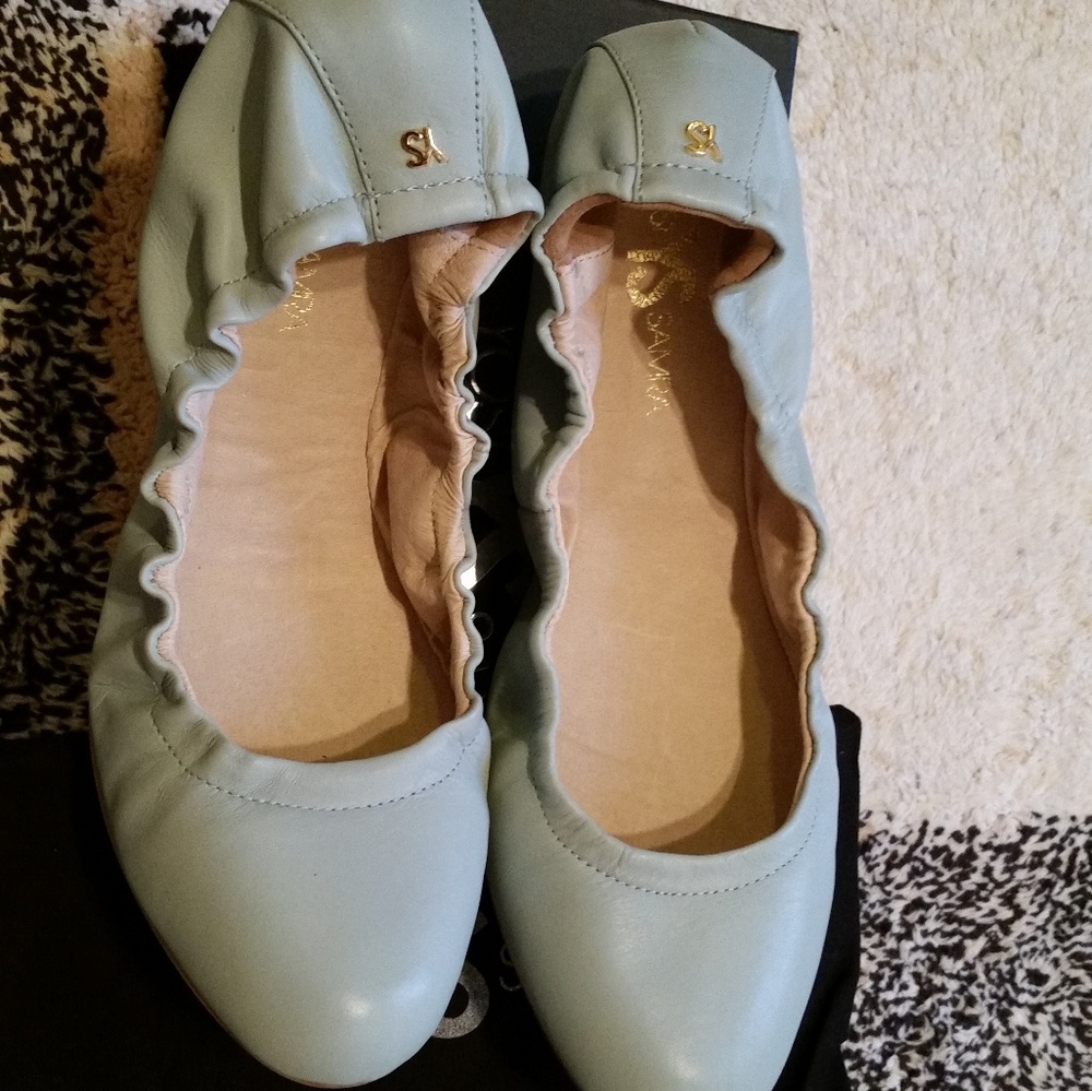 Yosi Samra leather NWB ballet flats Womens size 9